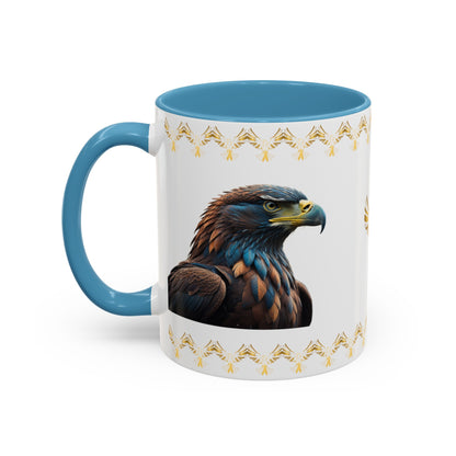 Talon Resilience: Eagle Accent Coffee Mug (11, 15oz)