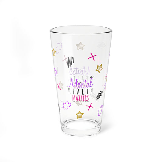 Mental Health Matters - Depression Awareness - Pint Glass