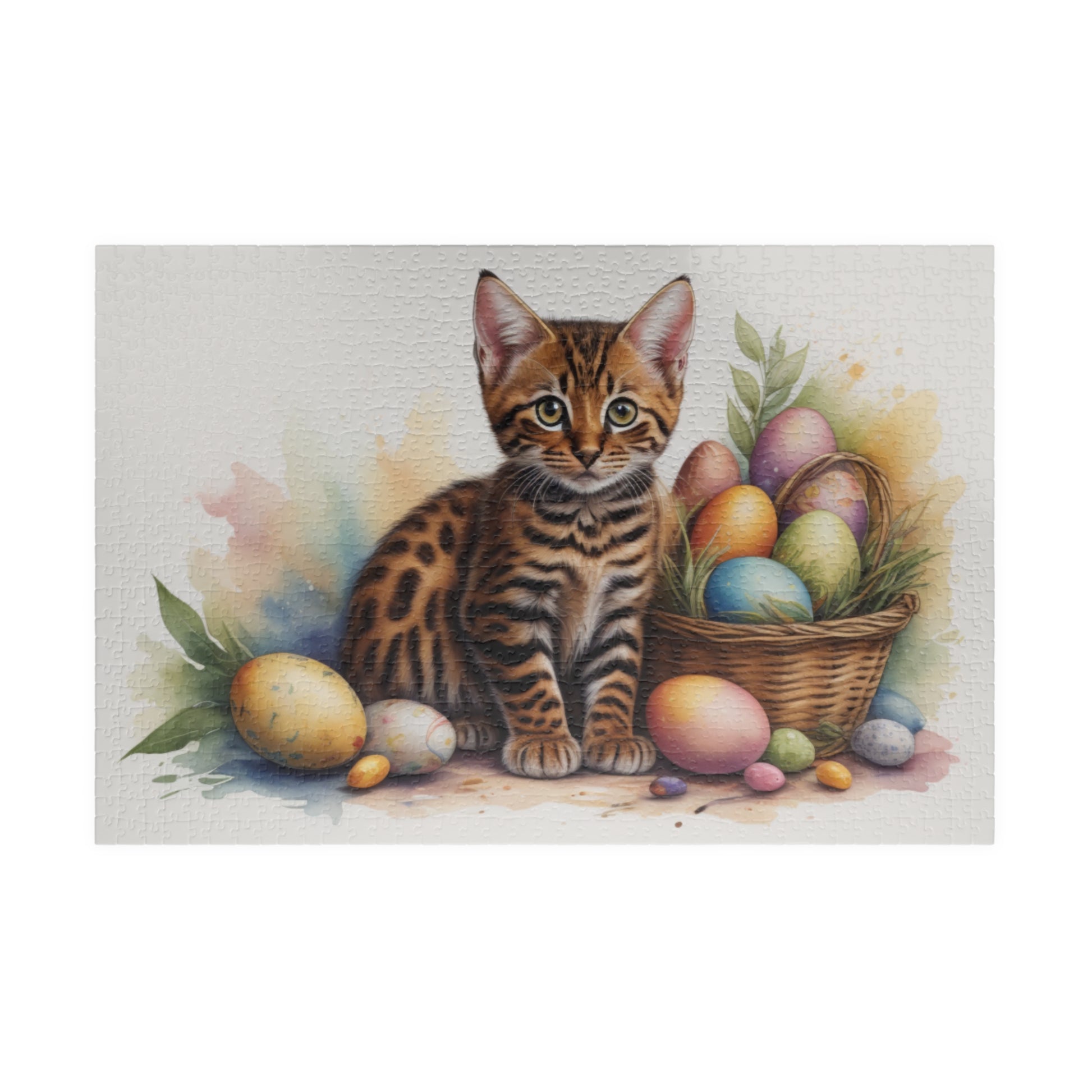 Bengal - Hoppy Paws Easter Delight Mental Health Puzzle