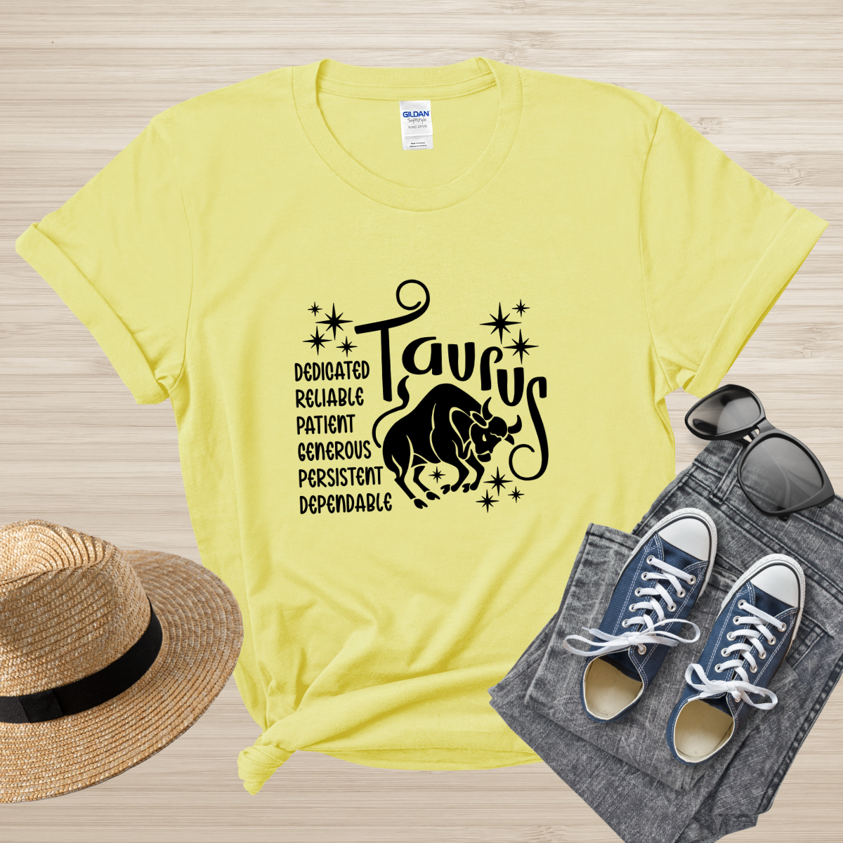 Taurus Zodiac T-Shirt, Astrology Shirt for Taurus, Horoscope Gift, Taurus Birthday, Taurus Season Gift, Perfect Gift for Taurus, Zodiac Tee