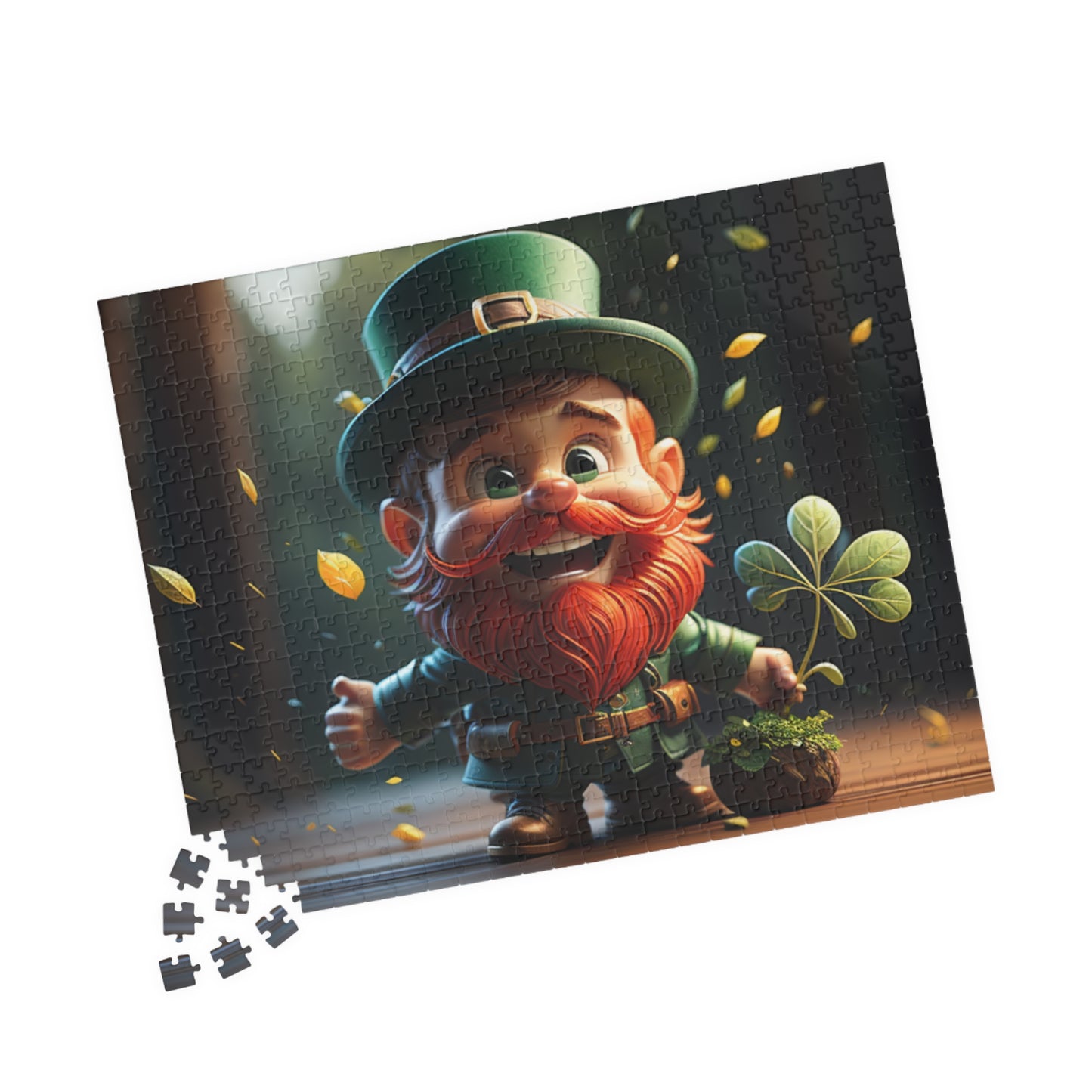 Leprechaun Glee - St. Patrick's Day Mental Health Puzzle