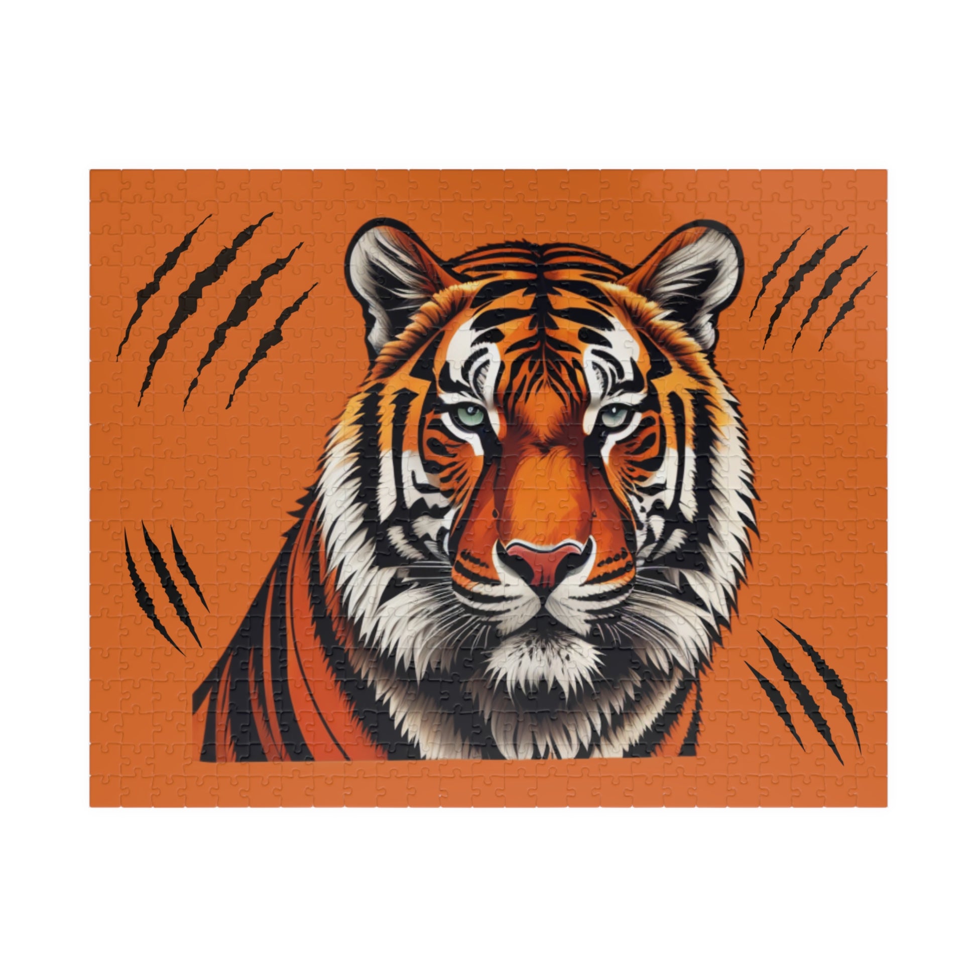 Strength Unleashed: Tiger Jigsaw Puzzle