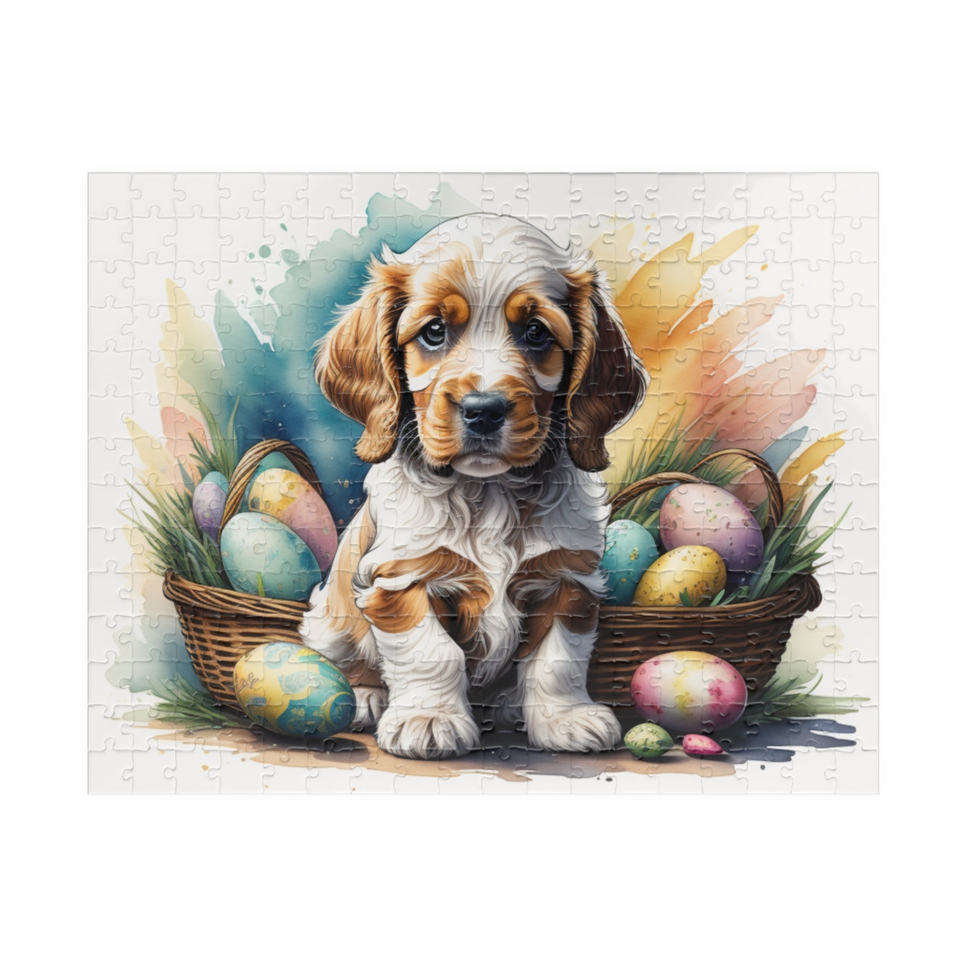 Cocker Spaniel - Hoppy Paws Easter Delight Mental Health Puzzle