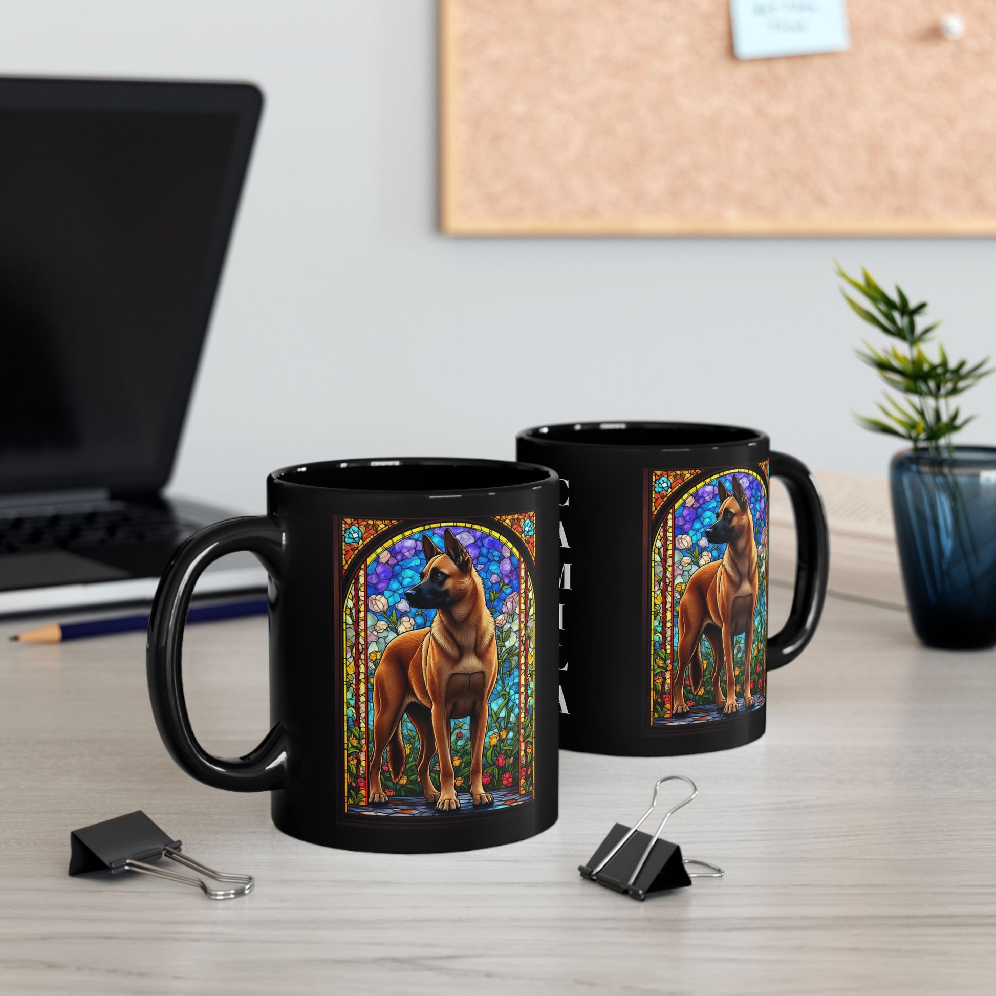 Belgian Malinois (Red) Personalized Mug, Pet Lover Mug, Mals Coffee Mug, Custom Malis Mug, Dog Lover Gift, Maligators Mug