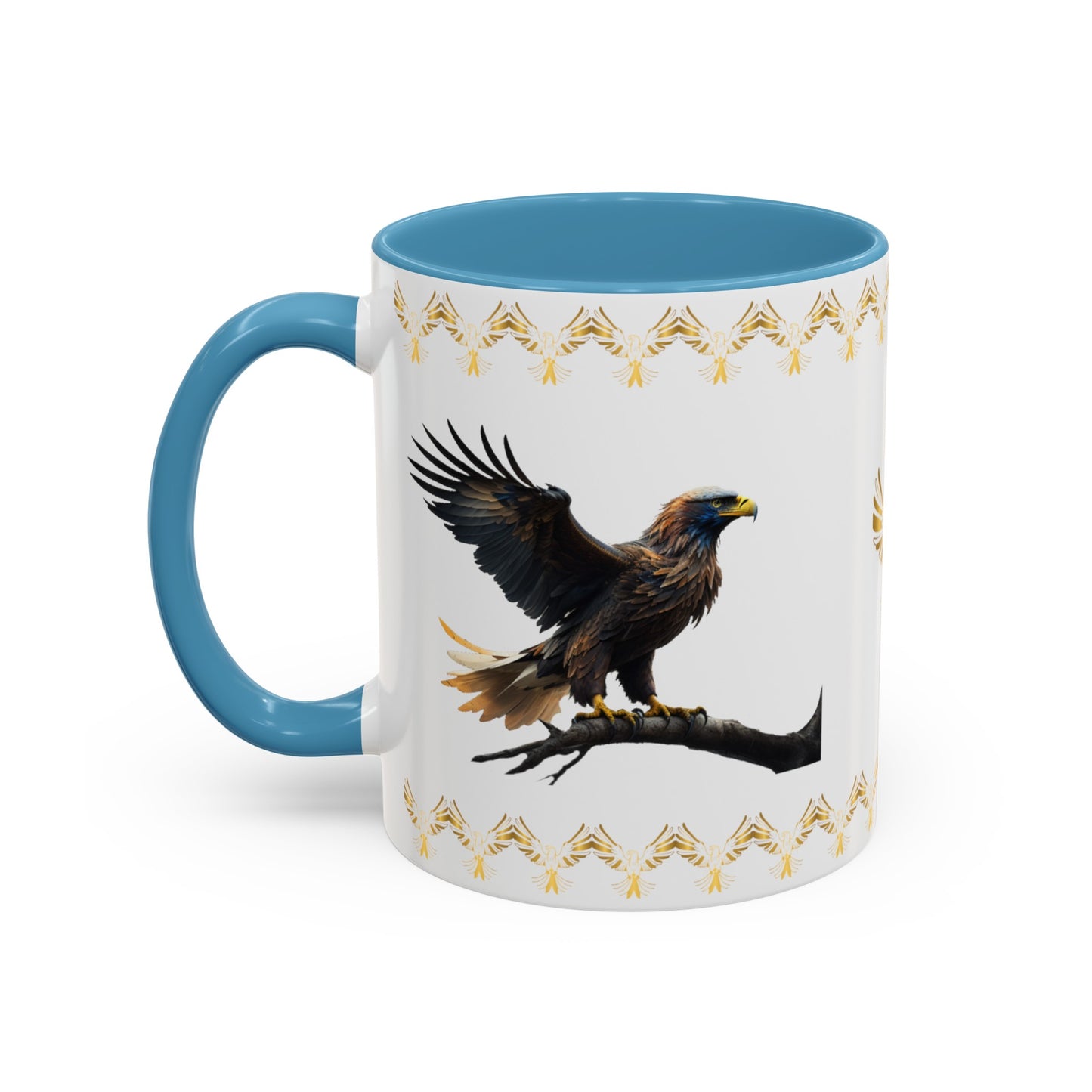 Sky Majesty Triumph: Eagle Accent Coffee Mug (11, 15oz)