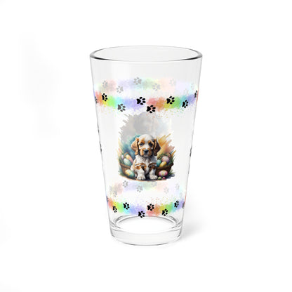 Cocker Spaniel - Pawsitively Joyful Easter Puppy - Pint Glass, 16oz