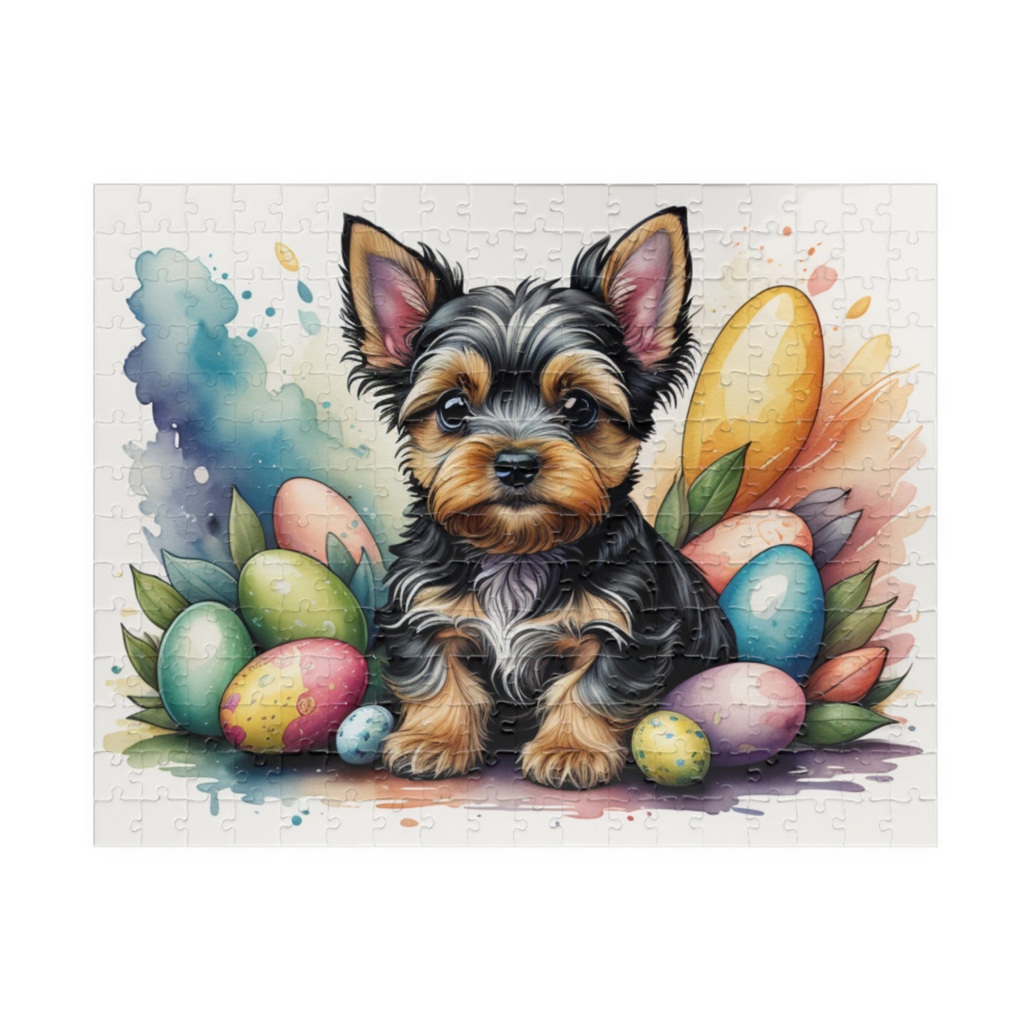 Yorkshire Terrier - Hoppy Paws Easter Delight Mental Health Puzzle