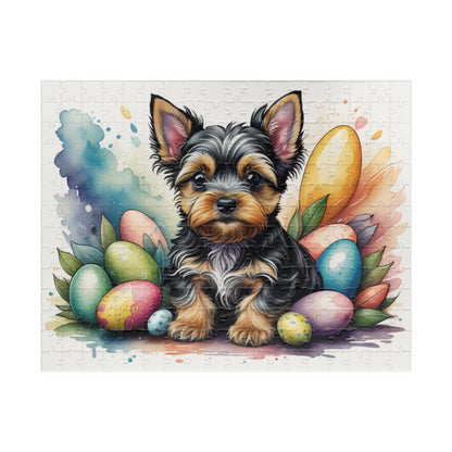 Yorkshire Terrier - Hoppy Paws Easter Delight Mental Health Puzzle