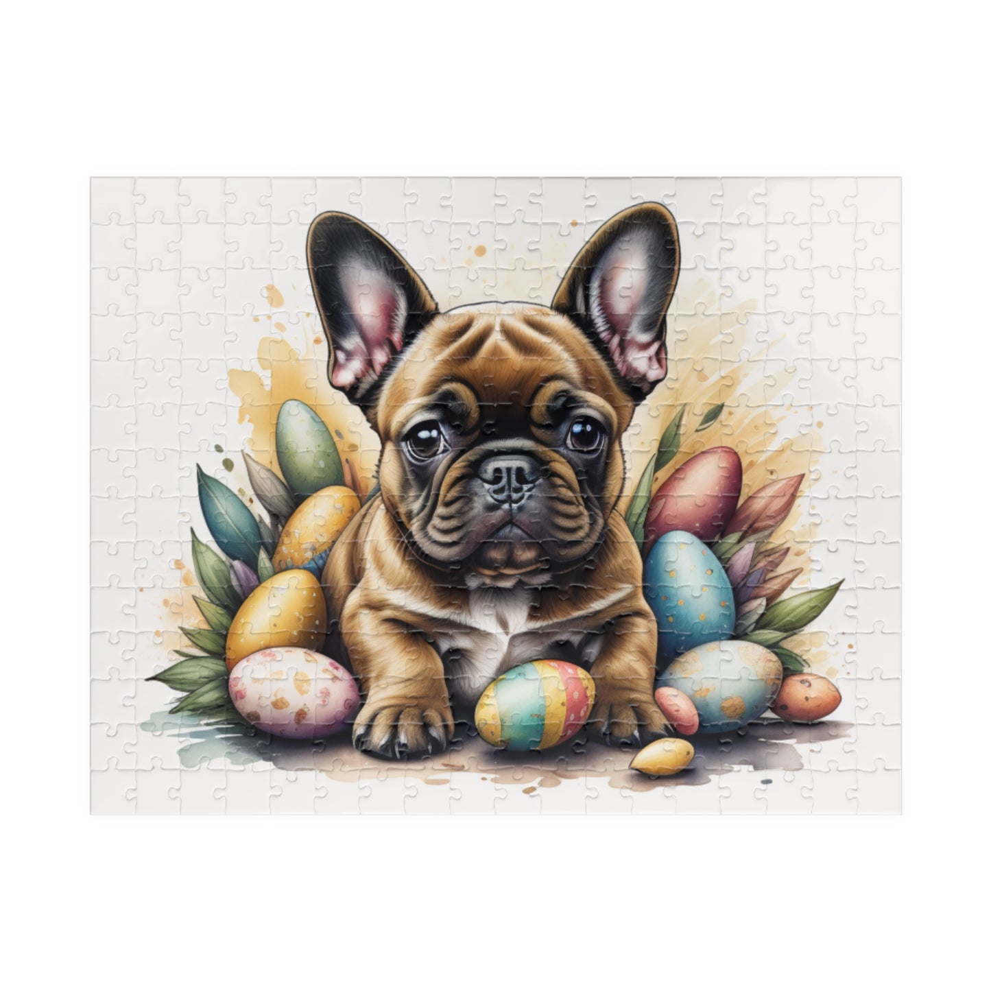 French Bulldog (Fawn) Easter Puppy Puzzle - Dog Lovers, Mental Health Benefits, Holiday Fun, Mindfulness, Stress Relief, Festive Gift