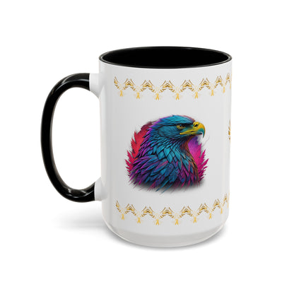 Triumphant Talons: Eagle Accent Coffee Mug (11, 15oz)