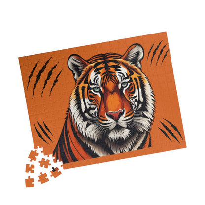 Strength Unleashed: Tiger Jigsaw Puzzle