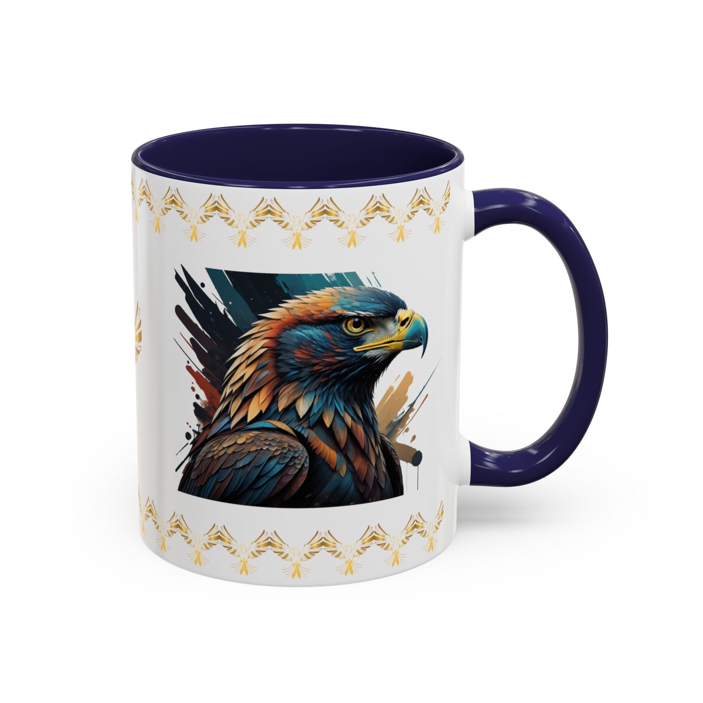 Raptor Resilience: Eagle Accent Coffee Mug (11, 15oz)