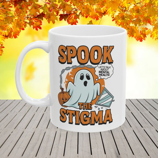 Spook The Stigma Ceramic Mug, (11oz, 15oz)