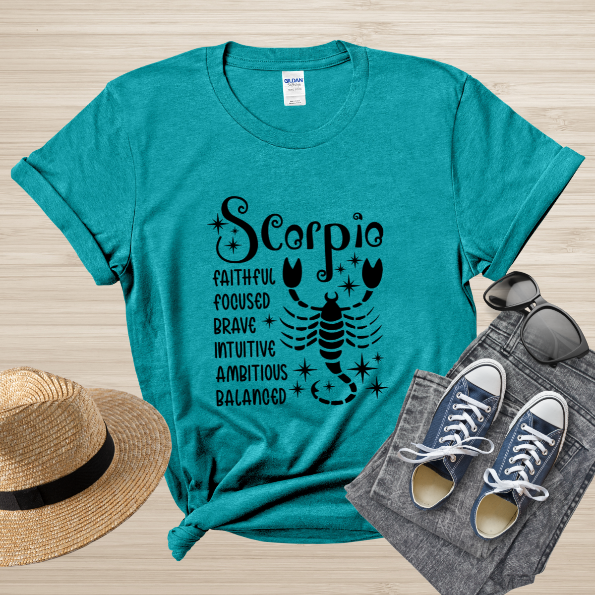 Scorpio Zodiac T-Shirt, Scorpio Astrology Shirt, Horoscope Gift, Scorpio Birthday, Scorpio Season Gift, Perfect Gift for Scorpio, Zodiac Tee