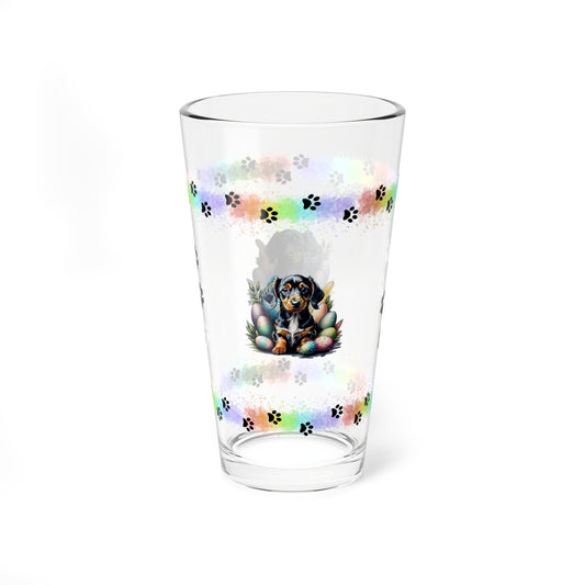 Dachshund - Pawsitively Joyful Easter Puppy - Pint Glass, 16oz