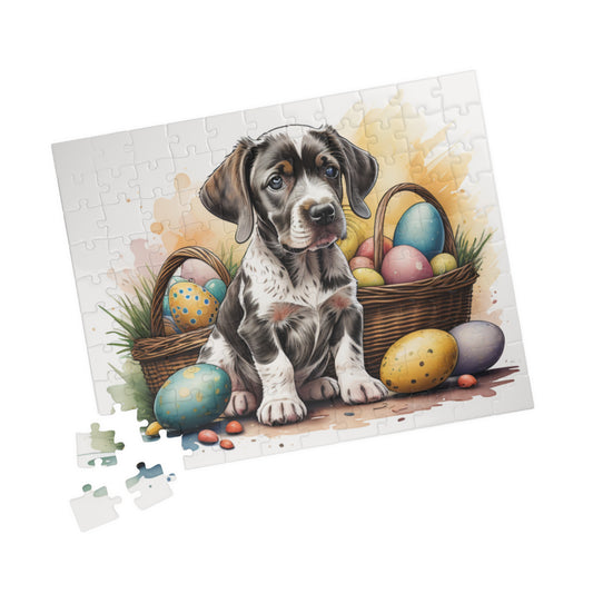 German Short Haired Pointer - Hoppy Paws Easter Delight Mental Health Puzzle