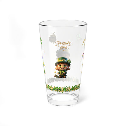 Mindful Mischief Leprechaun Logic - St. Patrick's Day Pint Glass, 16oz