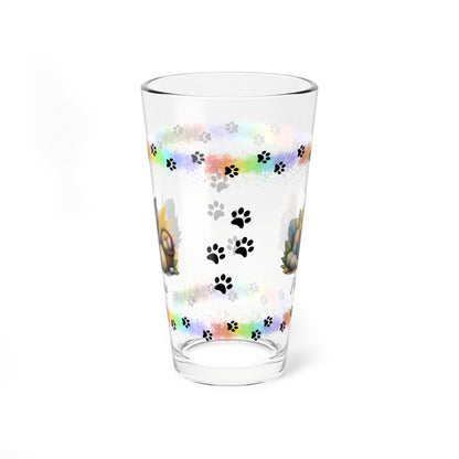 British Shorthair Easter Kitten 16oz Pint Glass - Personalized Cat-Themed Gift, Mental Health Drinkware, Holiday Décor & Easter Celebration