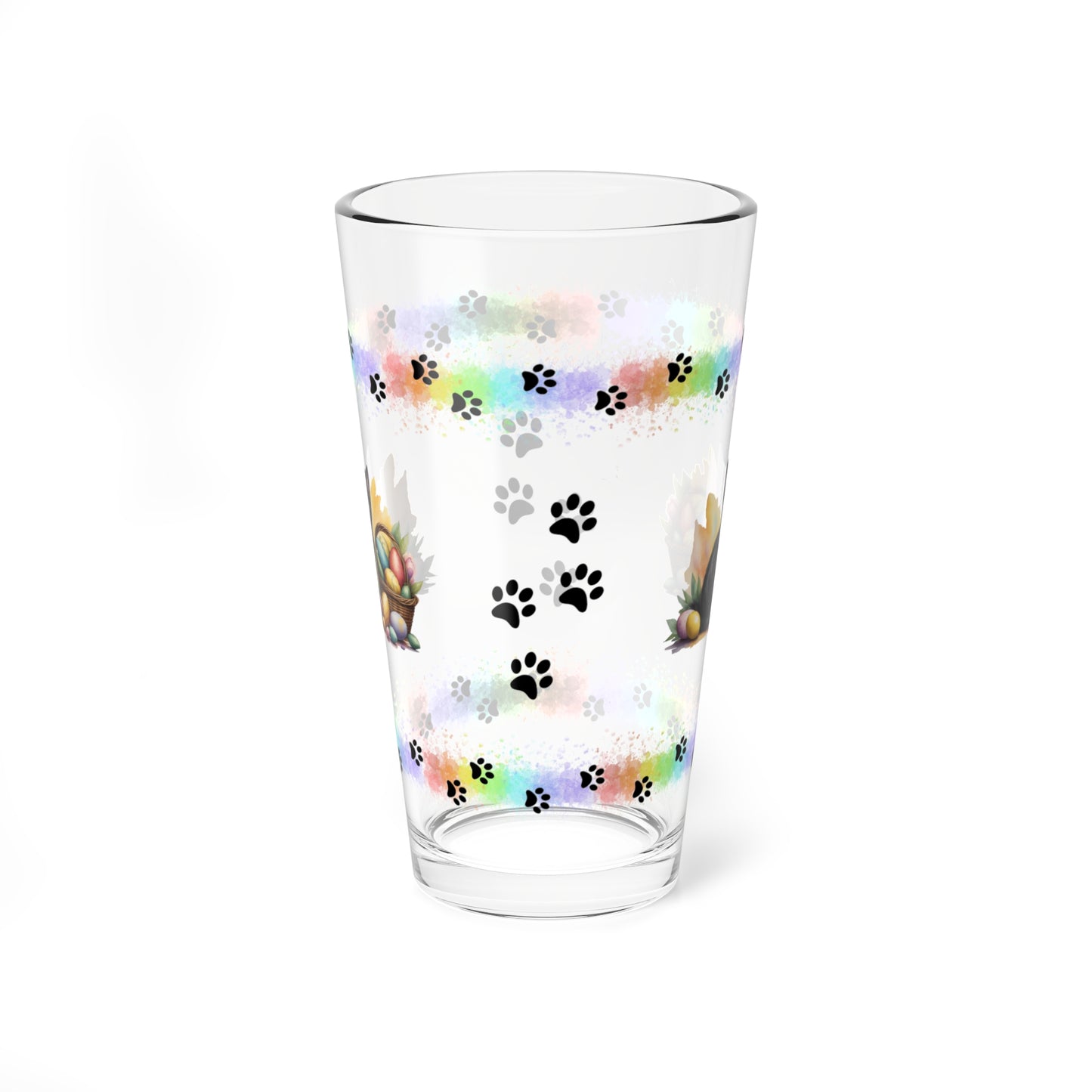 Bombay - Pawsitively Joyful Easter Kitten - Pint Glass, 16oz