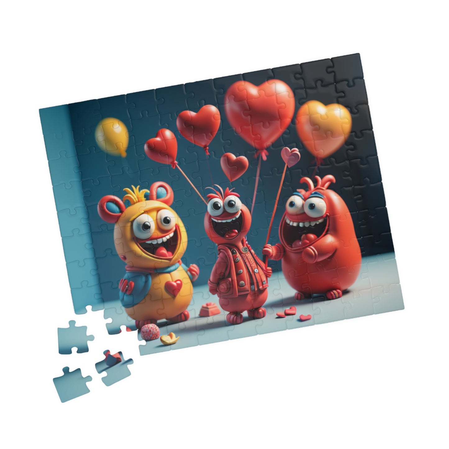 Happy Hearts Hijinks - Valentine's Day Mental Health Puzzle