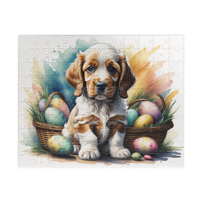 Cocker Spaniel - Hoppy Paws Easter Delight Mental Health Puzzle