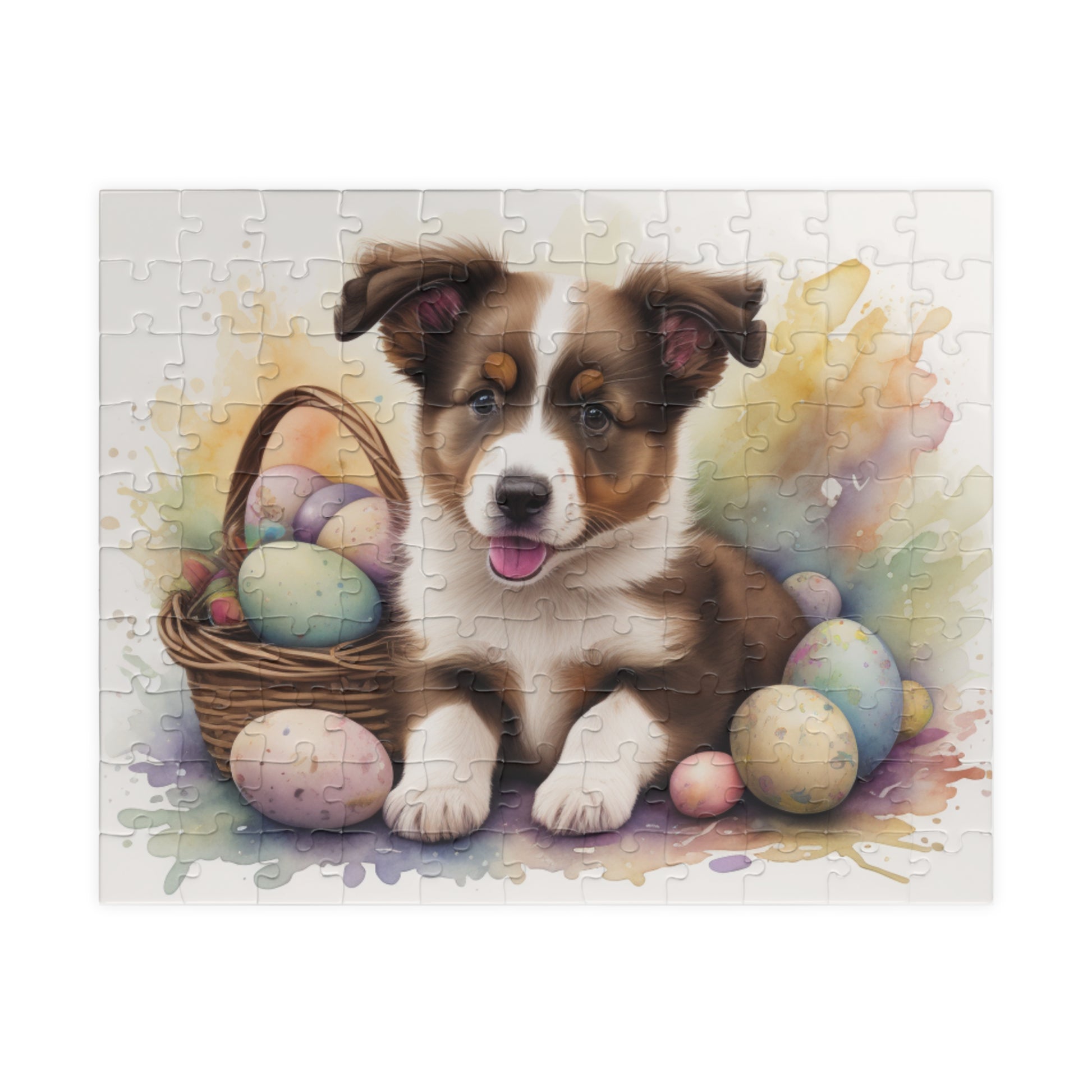 Border Collie - Hoppy Paws Easter Delight Mental Health Puzzle