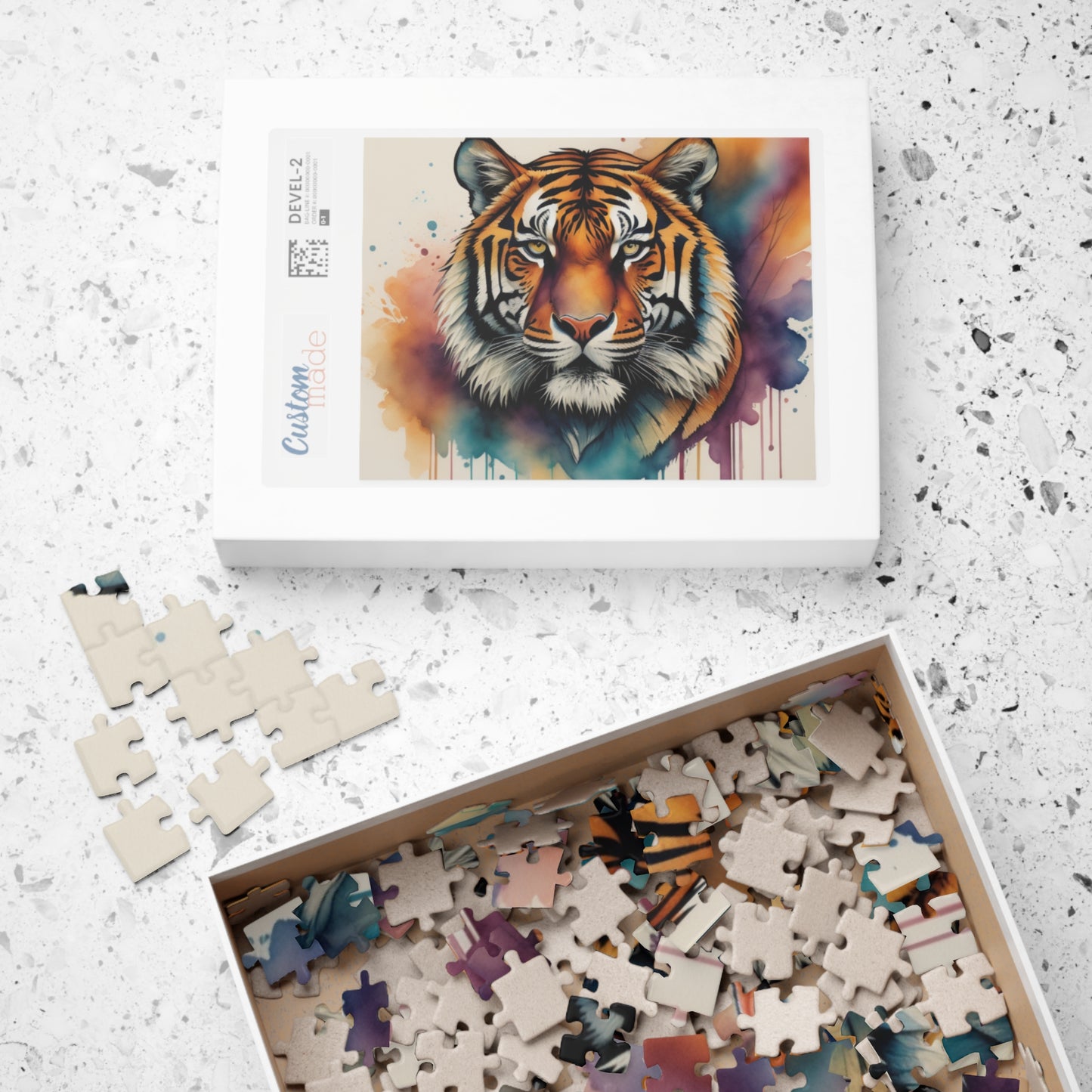 Stalking Serenity: Tiger Jigsaw Puzzle