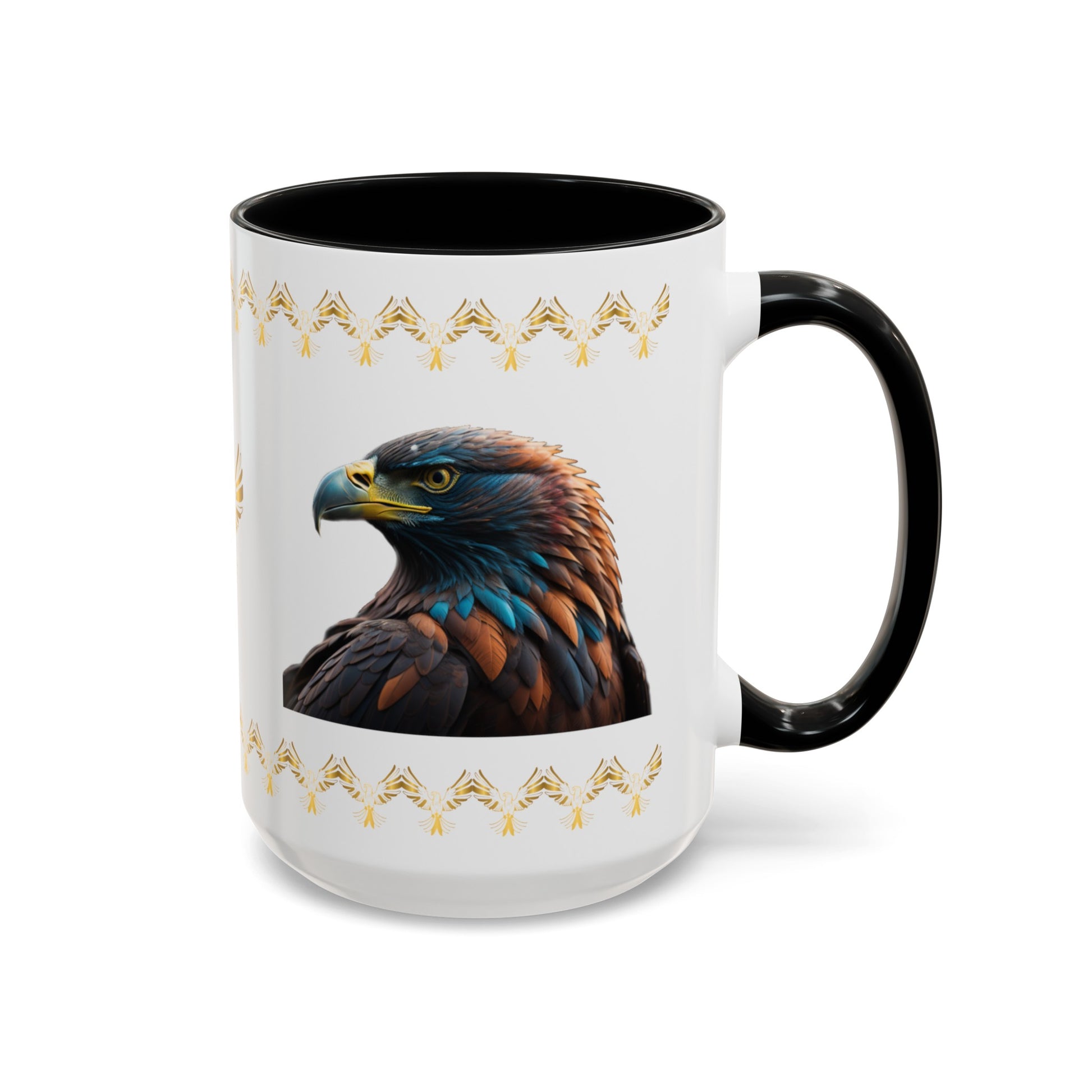 Eagle's Inspiration: Eagle Accent Coffee Mug (11, 15oz)