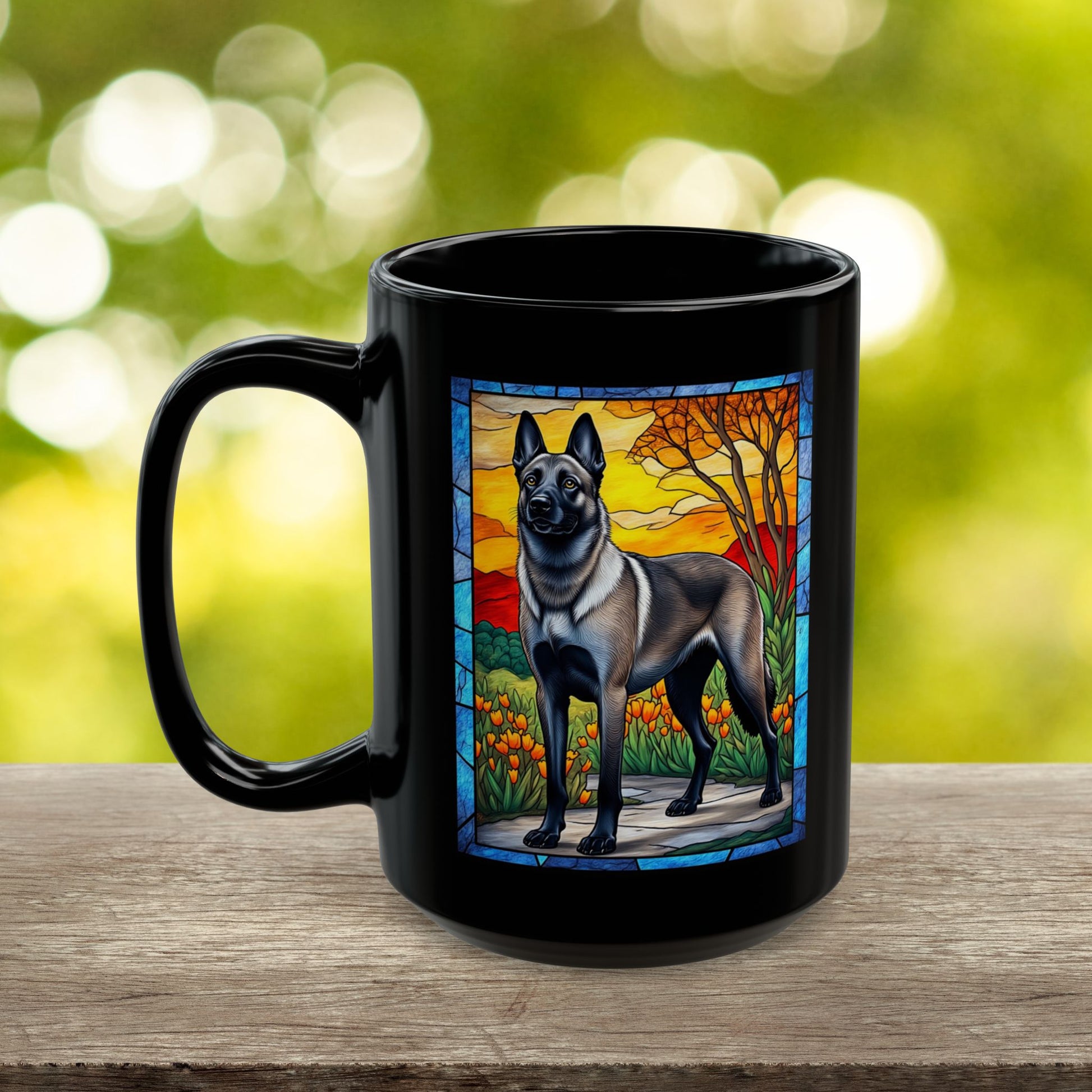 Belgian Malinois (Gray Sable) Personalized Mug, Pet Lover Mug, Mals Coffee Mug, Custom Malis Mug, Dog Lover Gift, Maligators Mug