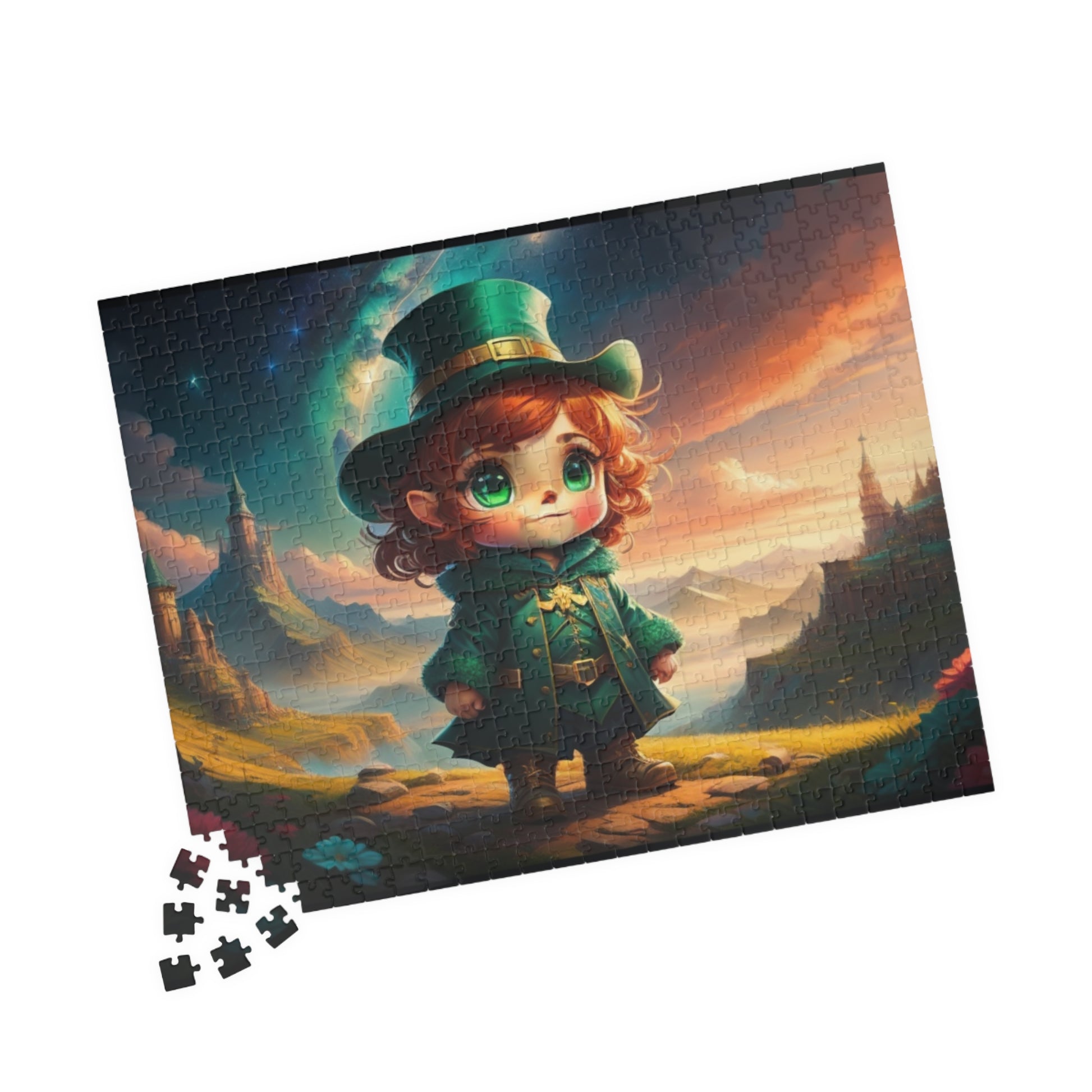 Mystical Leprechaun Magic - St. Patrick's Day Mental Health Puzzle