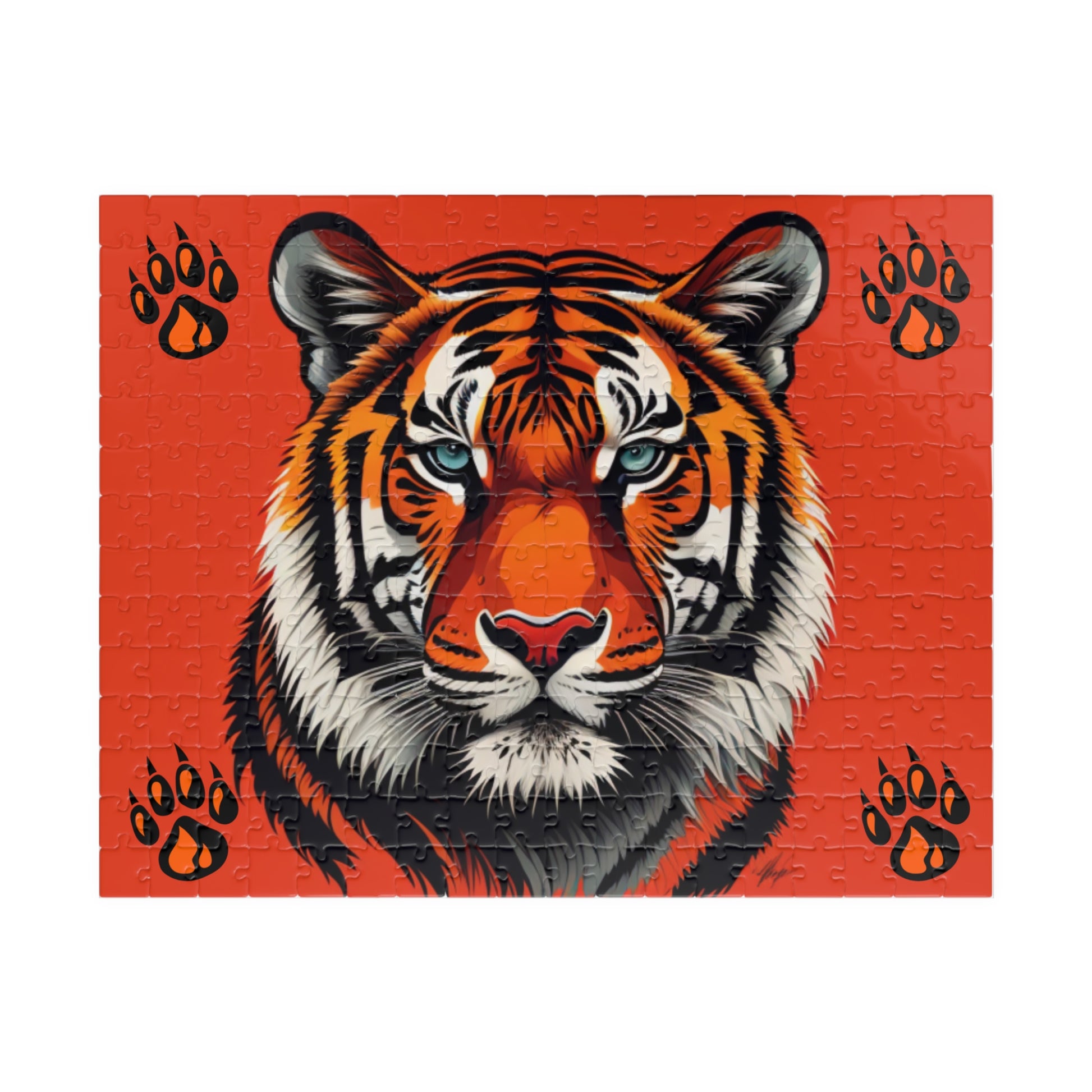 Wild Resilience: Tiger Jigsaw Puzzle