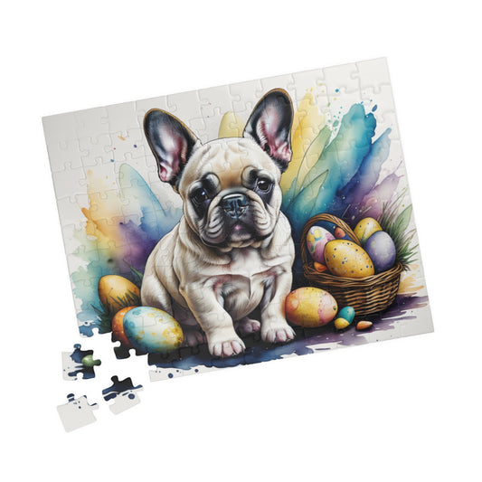 French Bulldog - Hoppy Paws Easter Delight Mental Health Puzzle