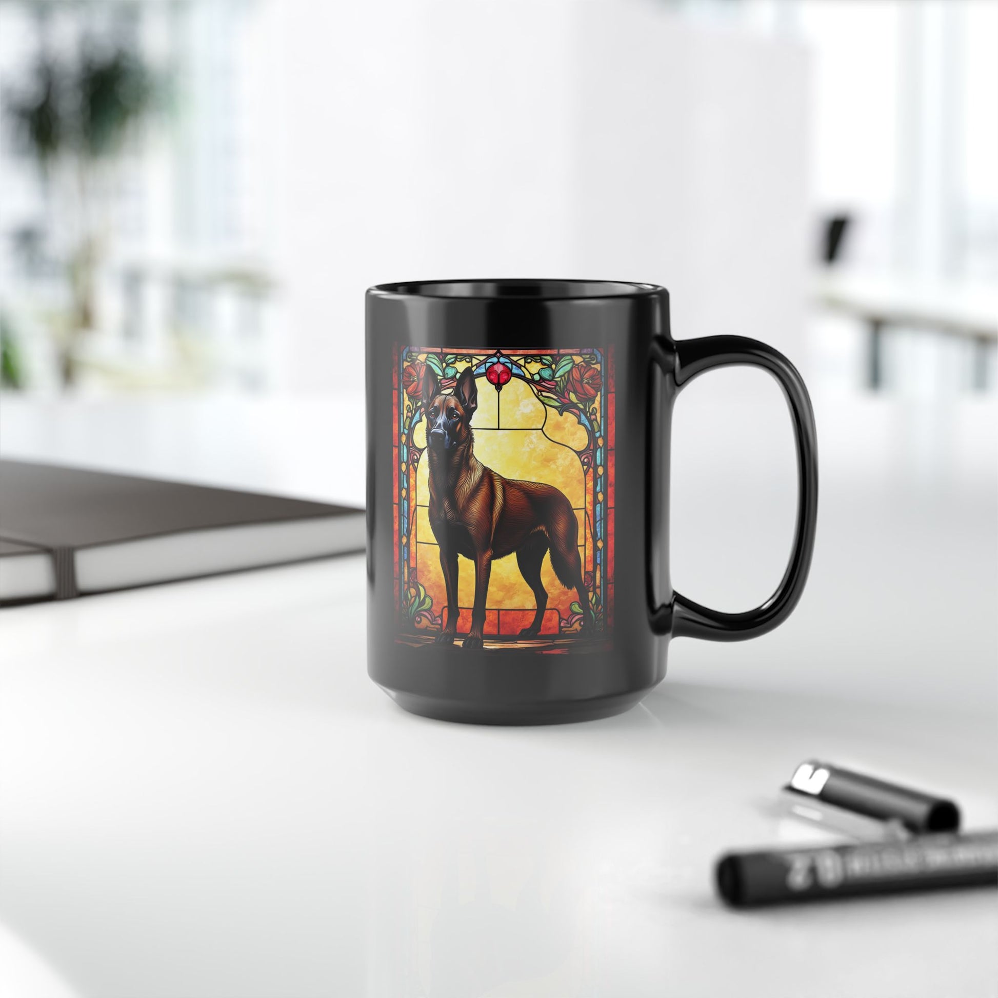 Belgian Malinois (Red Sable) Personalized Mug, Pet Lover Mug, Mals Coffee Mug, Custom Malis Mug, Dog Lover Gift, Maligators Mug