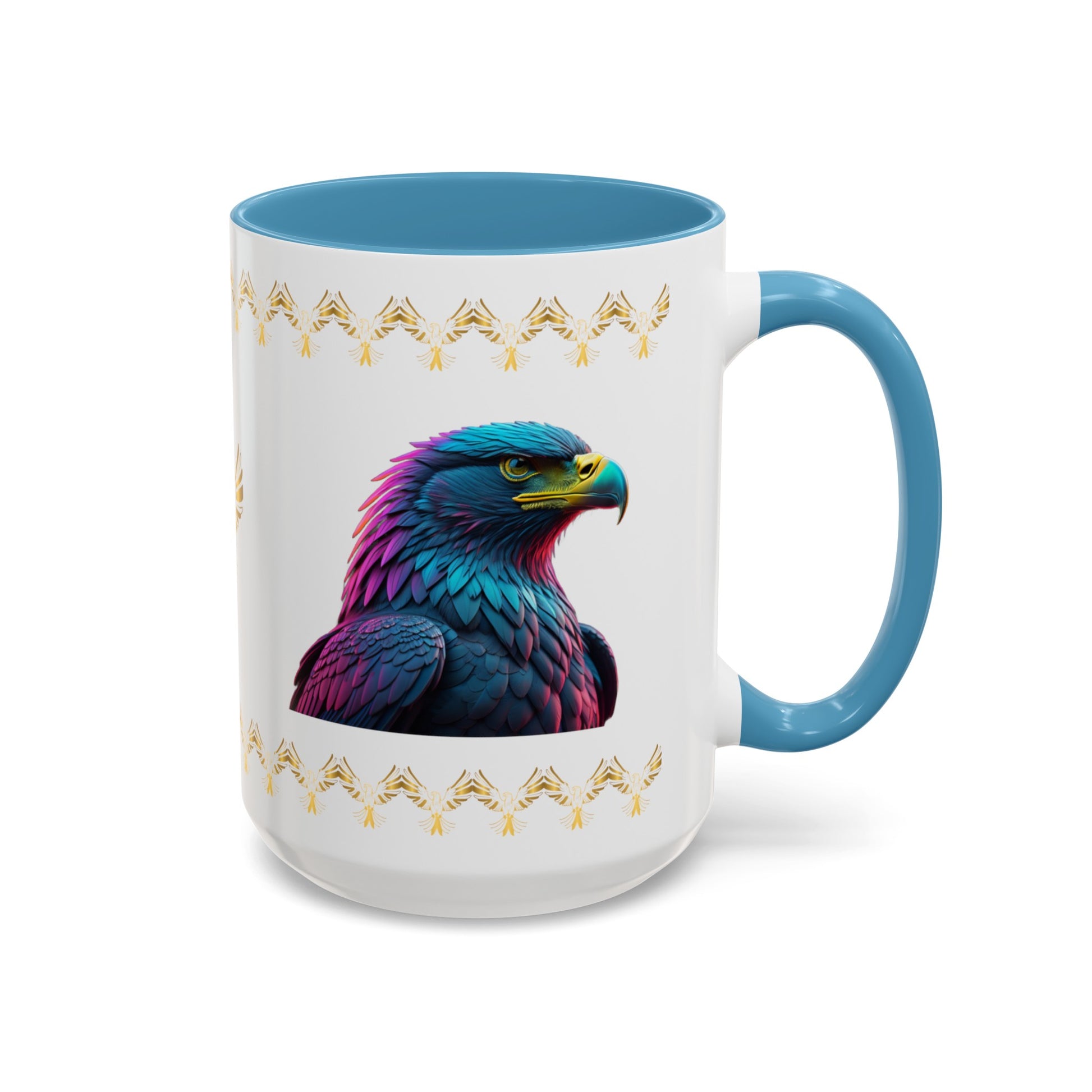 Eagle's Fortitude: Eagle Accent Coffee Mug (11, 15oz)