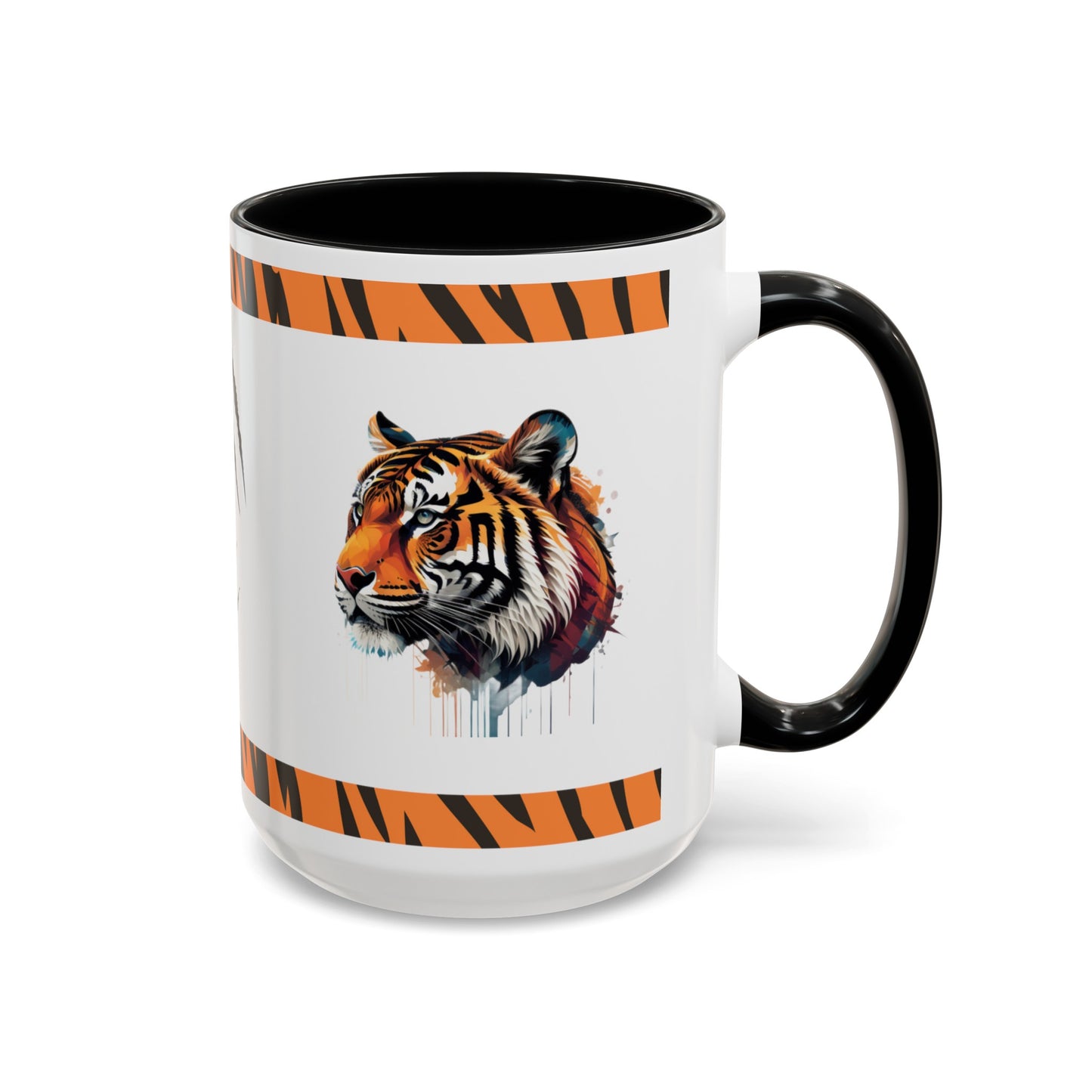 The Tiger Within: Tiger Accent Coffee Mug (11, 15oz)