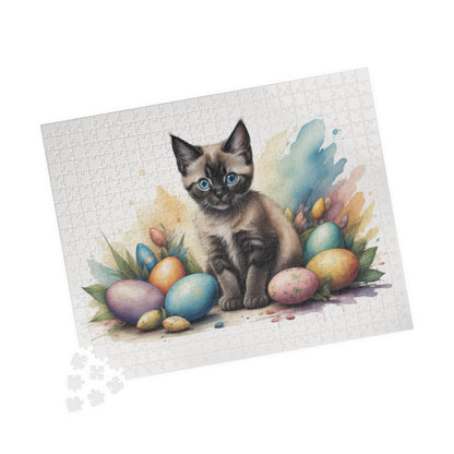 Siamese - Hoppy Paws Easter Delight Mental Health Puzzle