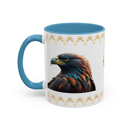 Eagle's Inspiration: Eagle Accent Coffee Mug (11, 15oz)