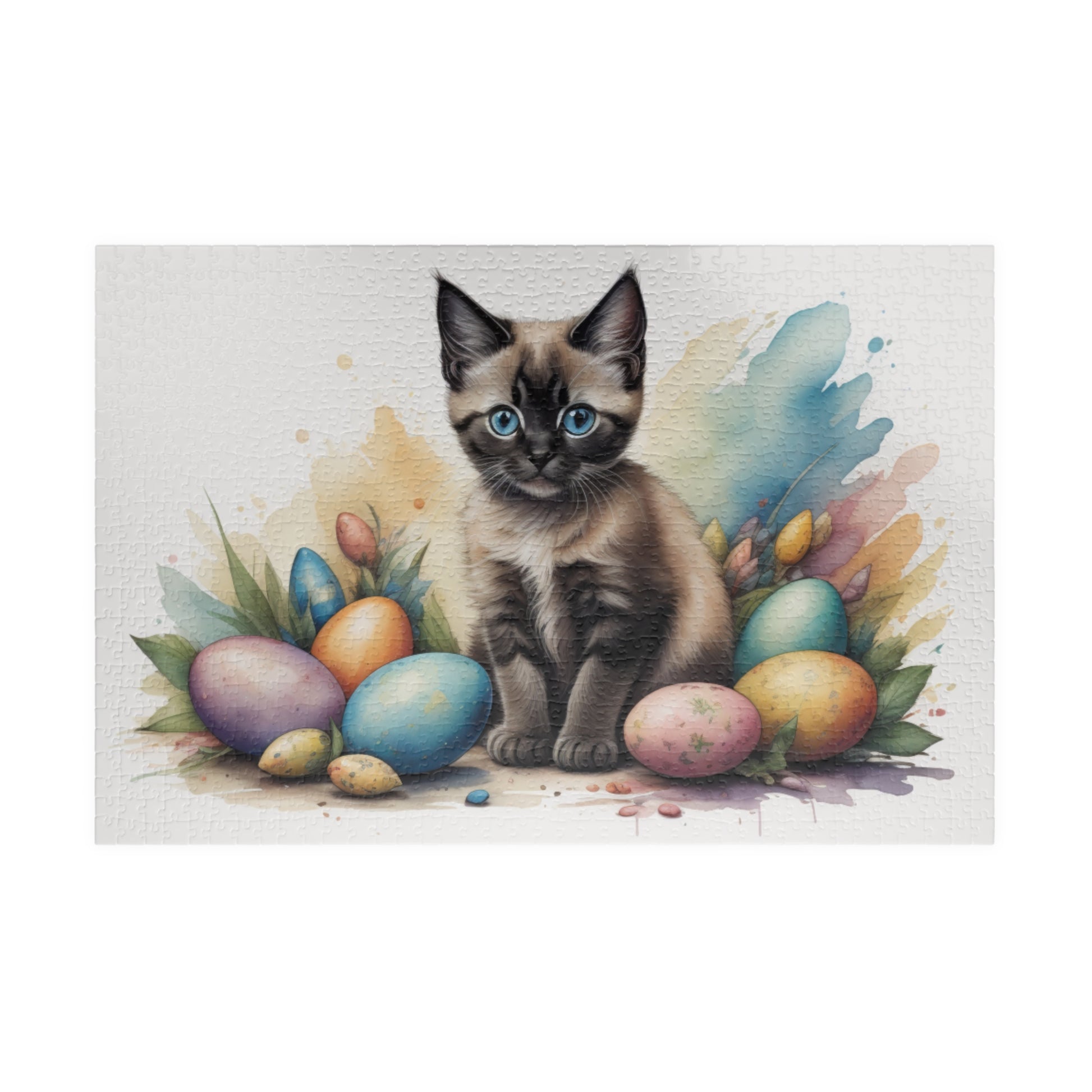 Siamese - Hoppy Paws Easter Delight Mental Health Puzzle