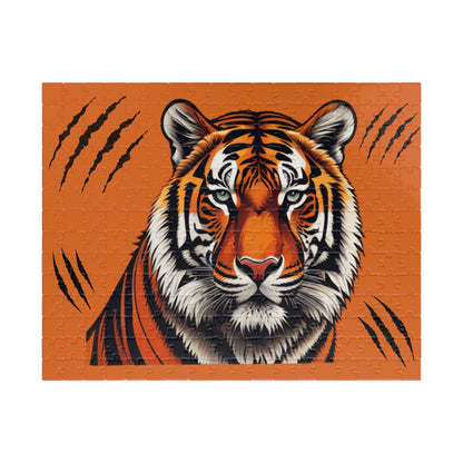 Strength Unleashed: Tiger Jigsaw Puzzle