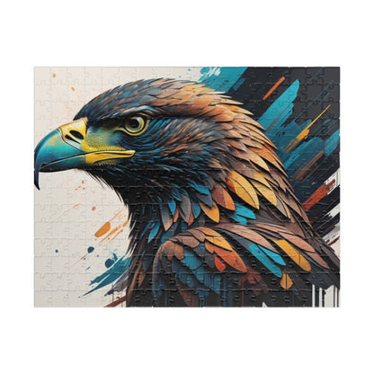 Eagle's Strength Resilience: Majestic Eagle Puzzle - Symbol of Strength, Freedom, and Resilience