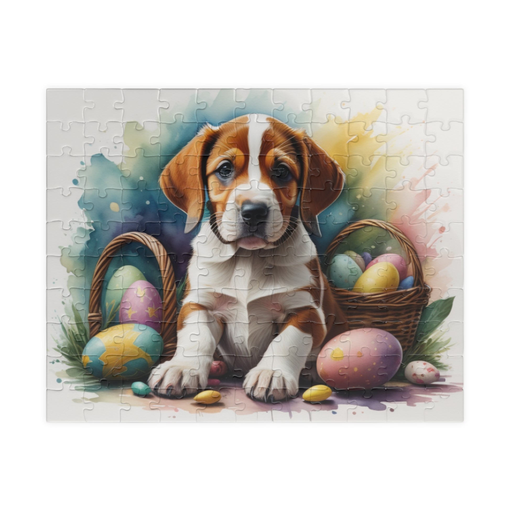 American Foxhound - Hoppy Paws Easter Delight Mental Health Puzzle