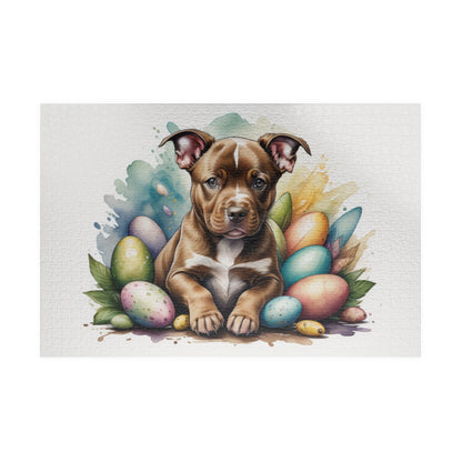 Pitbull - Hoppy Paws Easter Delight Mental Health Puzzle