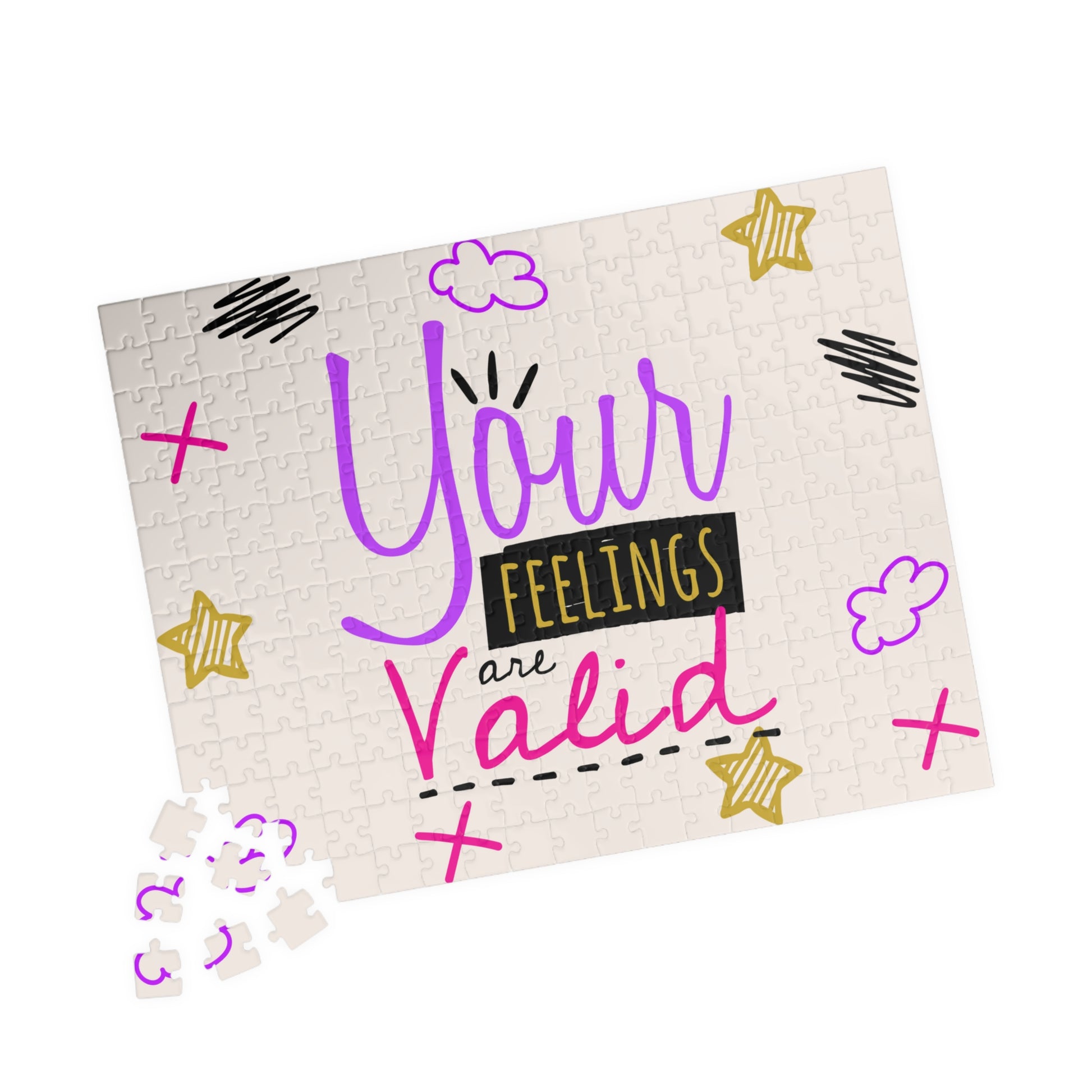 Your Feelings Are Valid - Doodles - Puzzle