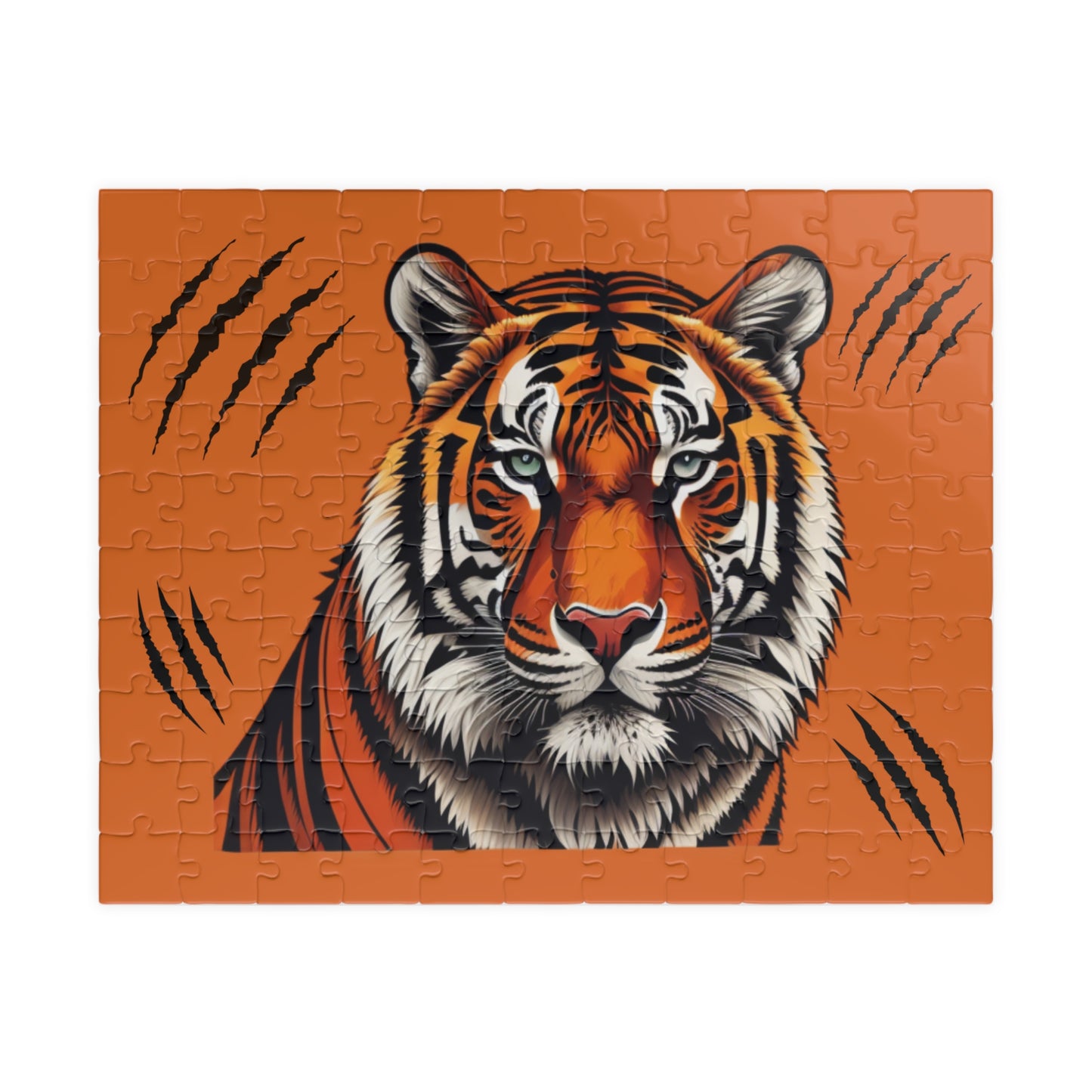 Strength Unleashed: Tiger Jigsaw Puzzle