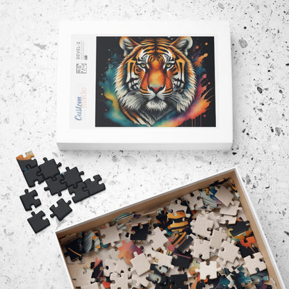 Tiger Tranquility: Tiger Jigsaw Puzzle