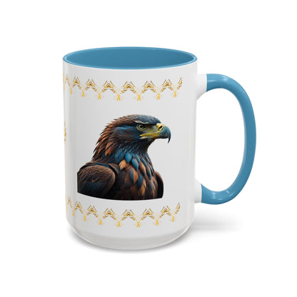 Talon Resilience: Eagle Accent Coffee Mug (11, 15oz)