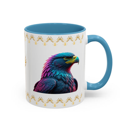 Eagle's Fortitude: Eagle Accent Coffee Mug (11, 15oz)