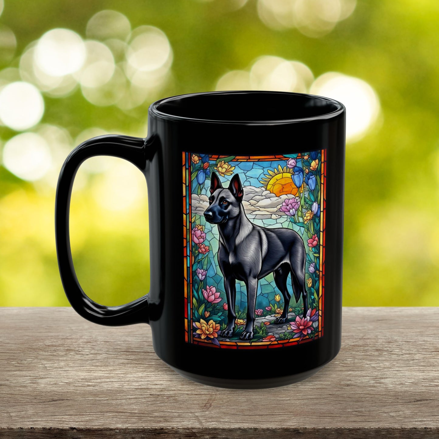 Belgian Malinois (Gray) Personalized Mug, Pet Lover Mug, Mals Coffee Mug, Custom Malis Mug, Dog Lover Gift, Maligators Mug