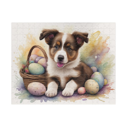 Border Collie - Hoppy Paws Easter Delight Mental Health Puzzle