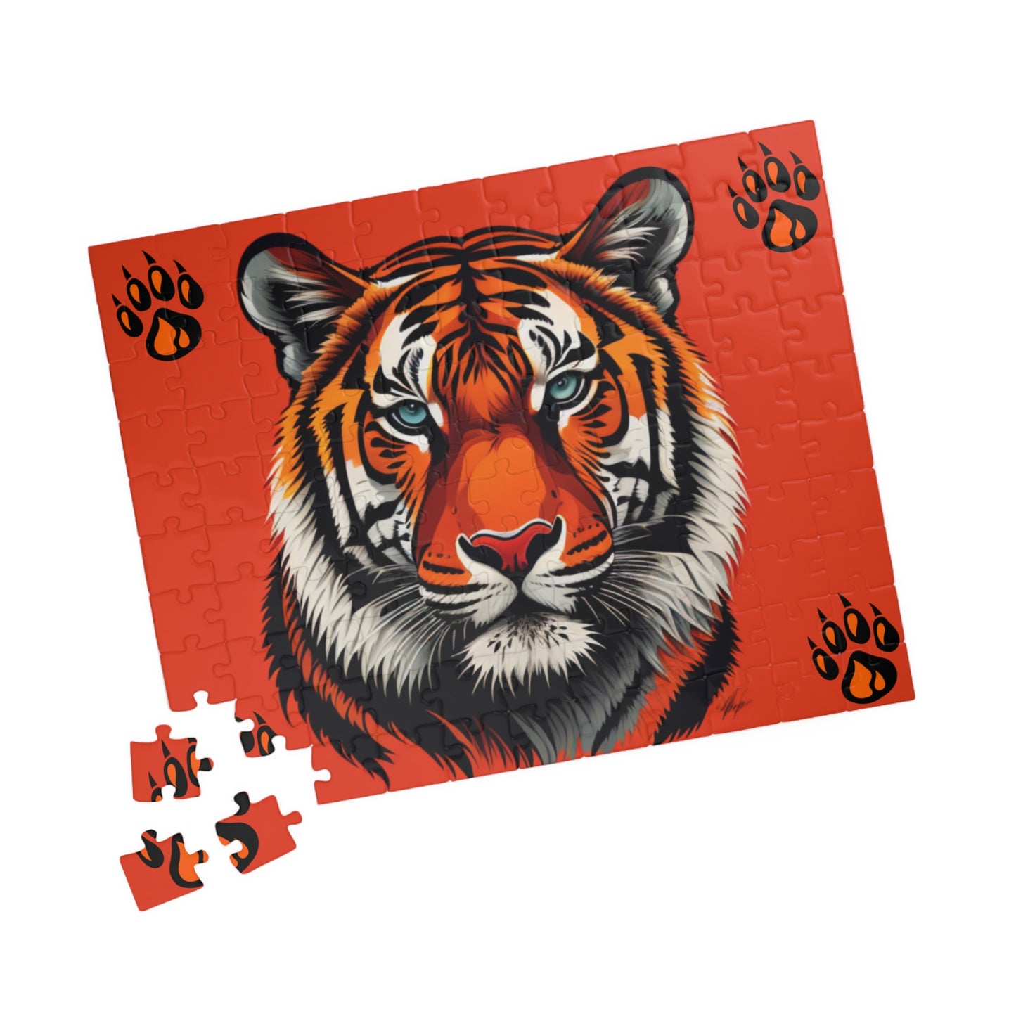 Wild Resilience: Tiger Jigsaw Puzzle